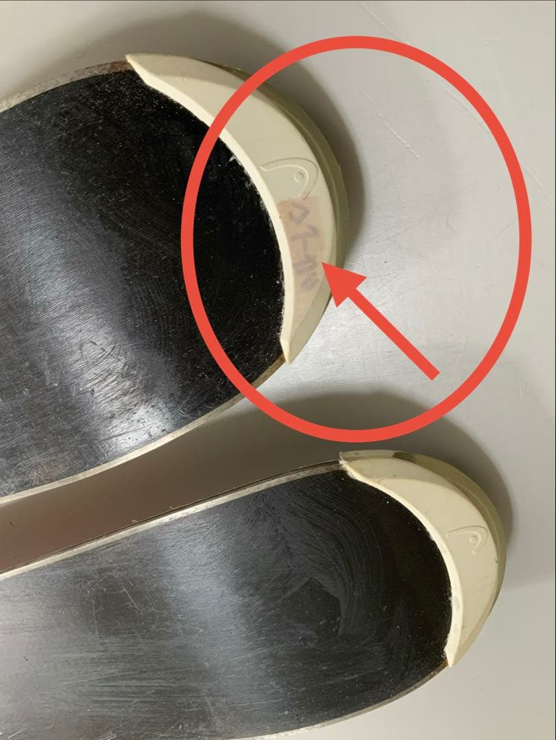 HEAD ジュニアスキーセット　板127cm／ブーツ24cm