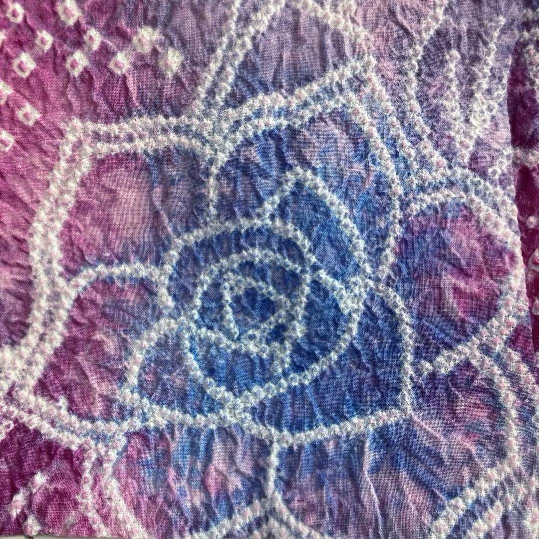 ゆり　やまと誂　有松鳴海絞り浴衣　絞り浴衣　薔薇　No.33-120