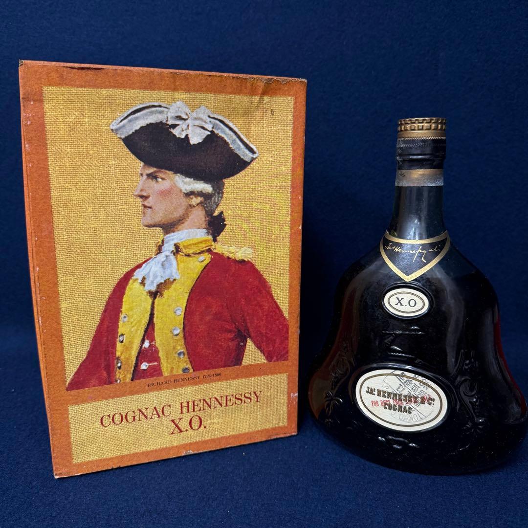 Hennessy ヘネシー XO コニャック金キャップ グリーンボトル