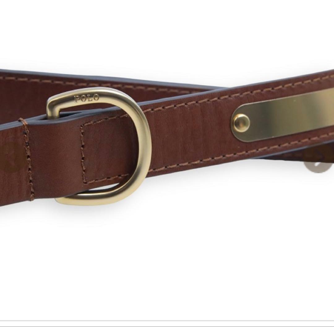 【新品未使用】【値下げ中】Polo Ralph Lauren 犬用リードブラウン