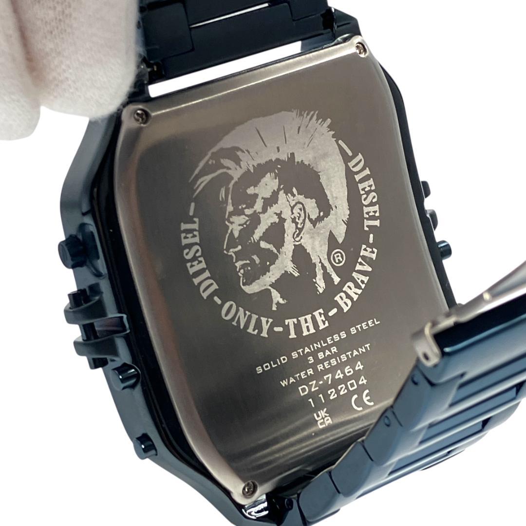 【美品/箱付き/新品電池/稼働】ディーゼル アナデジ 腕時計 メンズ クォーツ