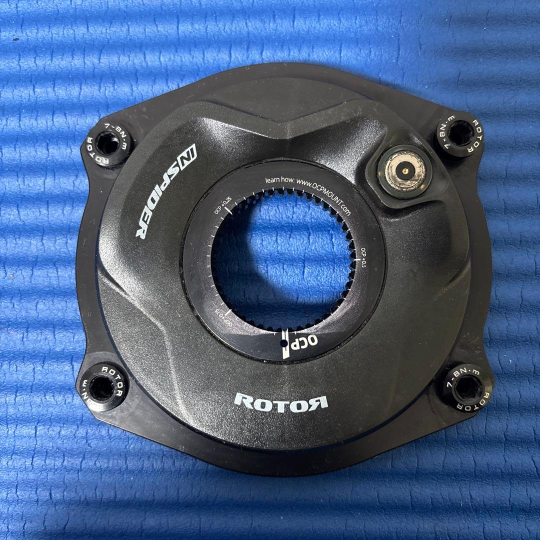 ROTOR 24mm軸クランクセット170mm 52-36T パワーメーター付き