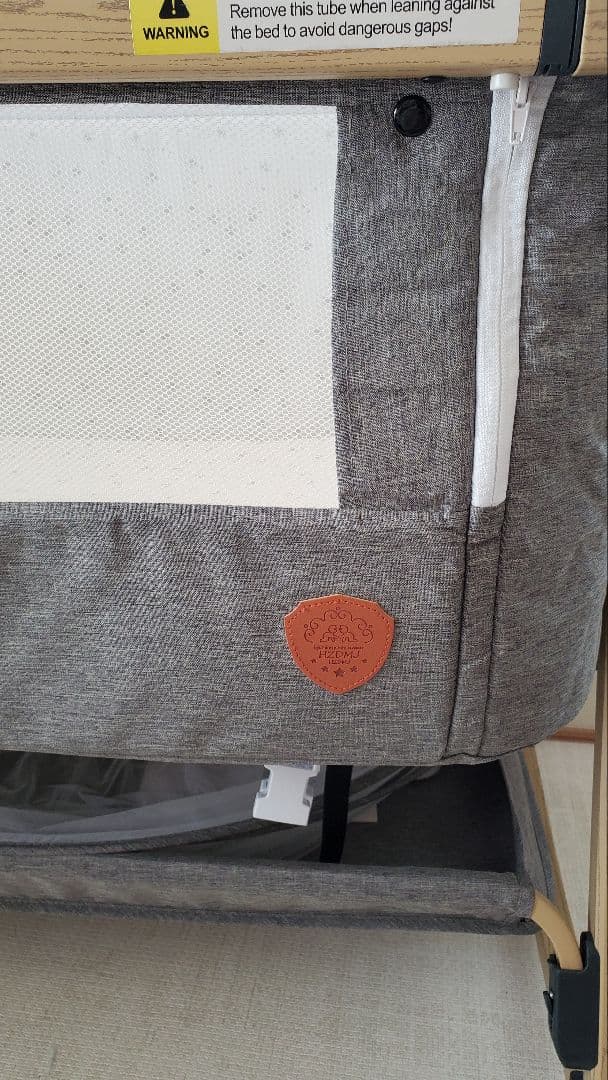 HZDMJ 2022改良版 ベビーベッド【ごろ寝マットセット】