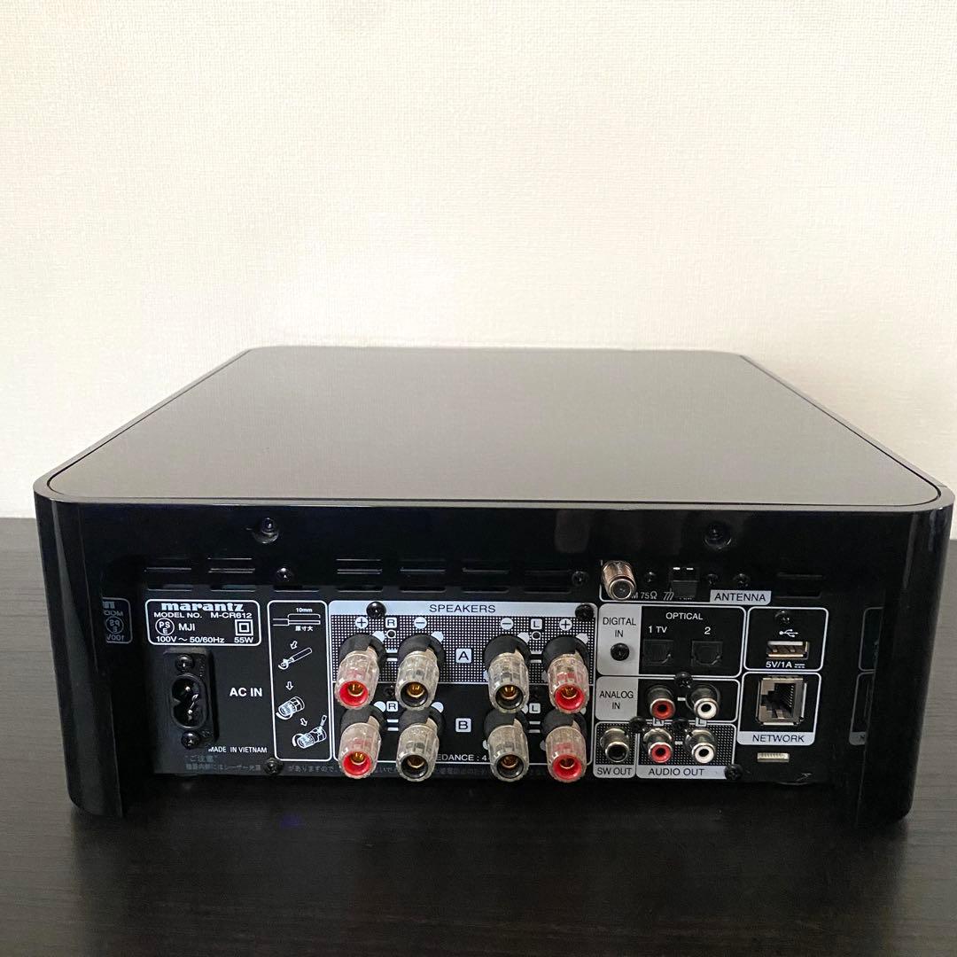 22年製marantz マランツ M-CR612 ネットワークCDレシーバー
