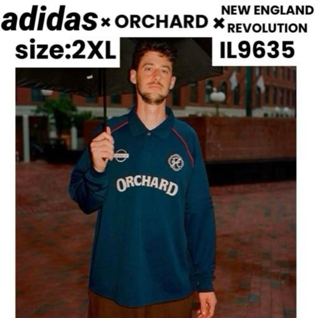 【正規品】美品 希少 adidas ORCHARD ゲームシャツ サッカーシャツ
