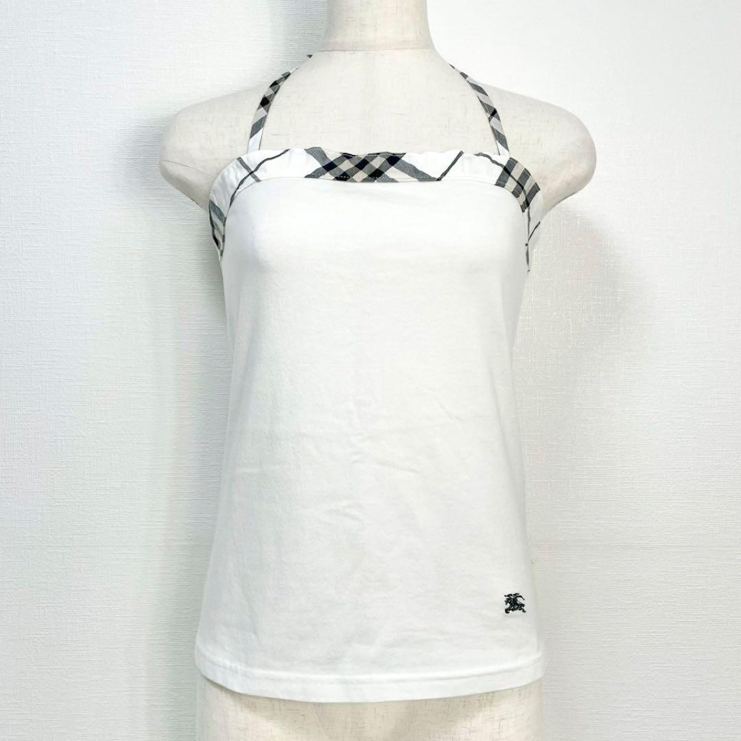 y2k✨️ BURBERRY BLUE LABEL ホルターネック キャミ