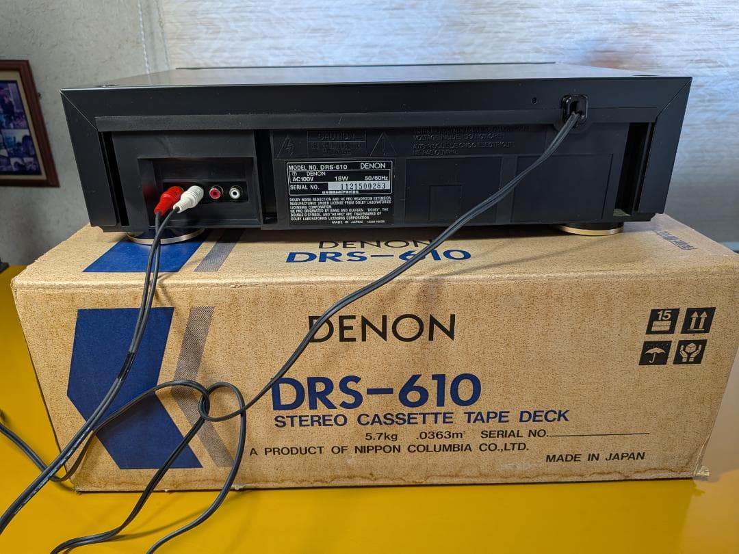 DENON DRS-610 ステレオカセットデッキ