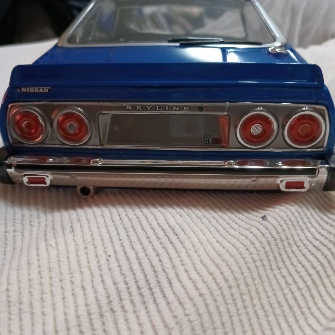 NISSAN SKYLINE ジャパン 1/10 RCカー ボディー ブルー