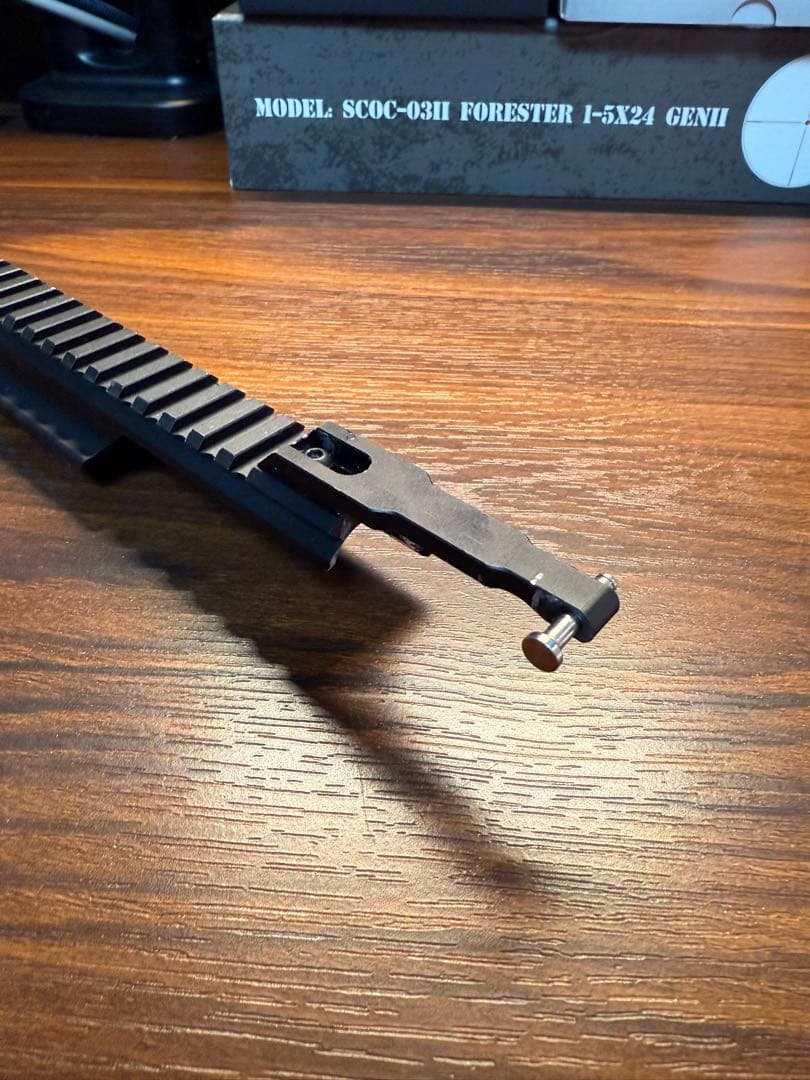 ak用　ダストカバー　マウントレール ブラック