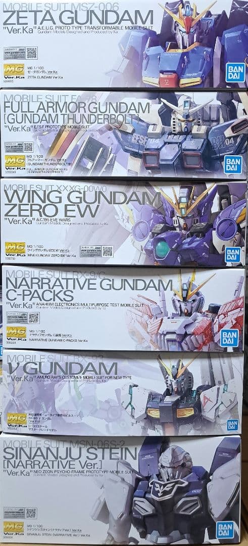 MG 1/100 νガンダム Ver.Ka　バンダイスピリッツ　カトキハジメ