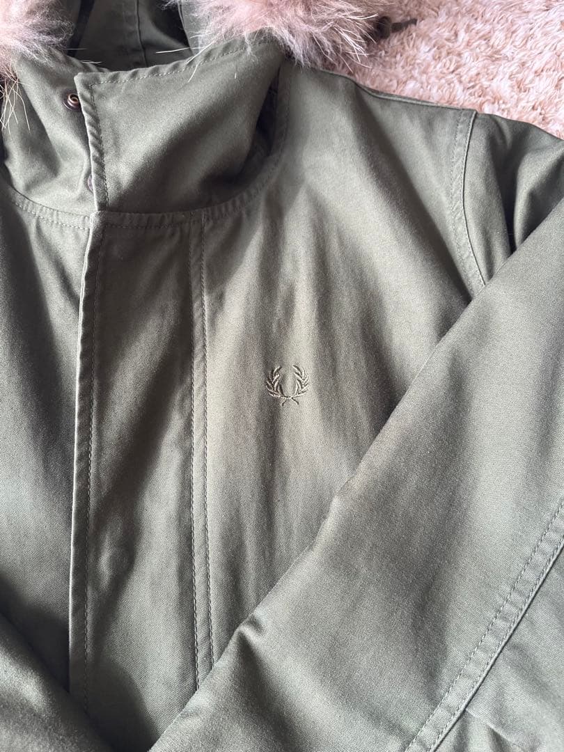 フレッドペリー モッズコート オリーブ　XSサイズ