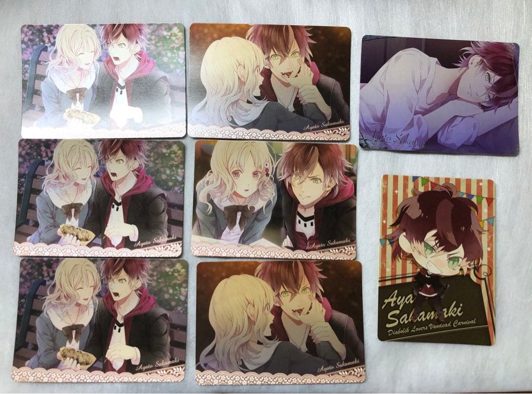DIABOLIK LOVERS vc アヤト トレカ 8枚セット