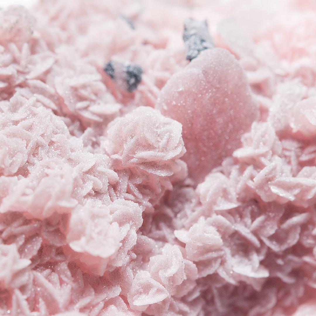 中国 ロードクロサイト フローライト 蛍石 天然石 原石 鉱物標本 鉱石 738