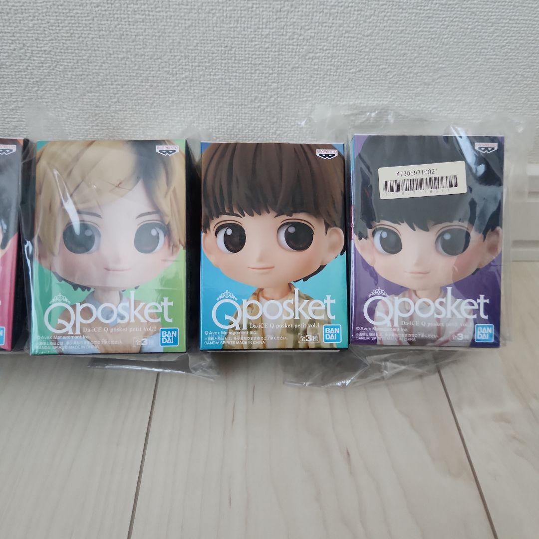 新品未開封 Qposket Da-iCE ダイス ミニフィギュア 5種フルコンプ