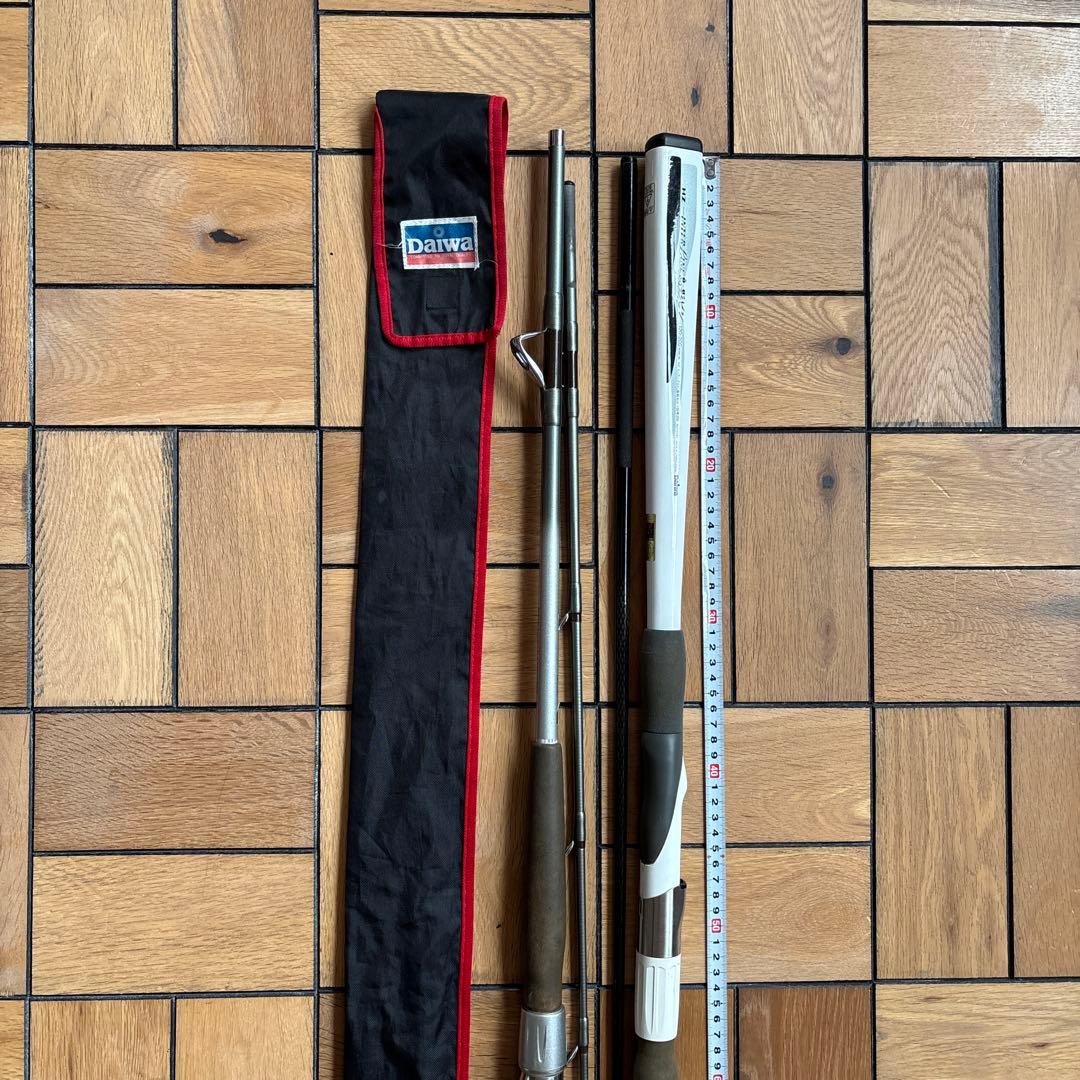 HZ 島影ビシ120-200 剣崎シャクリ　舟竿3本セット