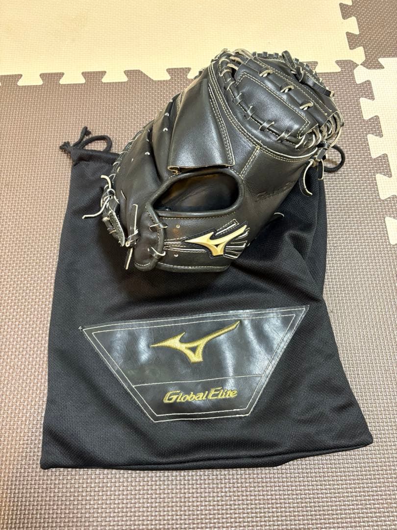 ミズノ　グローバルエリート　キャッチャーミット　軟式用