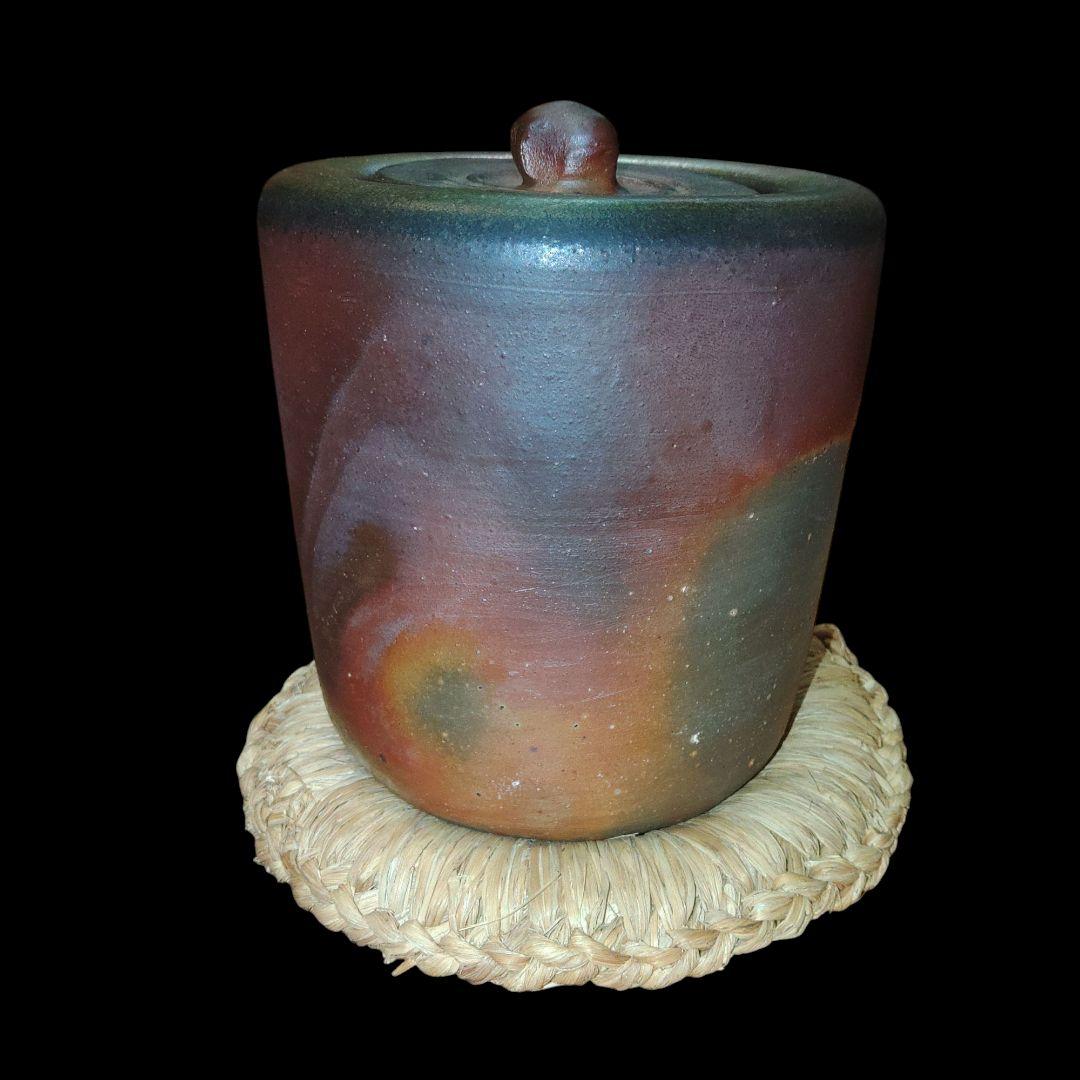 人間国宝　山本陶秀　備前焼水差　詫寂　茶器