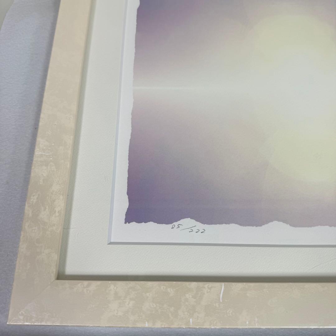 ChieArt 　直筆サイン入り版画「光の扉」　完売品　222枚限定　②