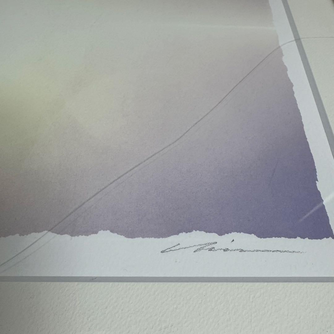 ChieArt 　直筆サイン入り版画「光の扉」　完売品　222枚限定　②