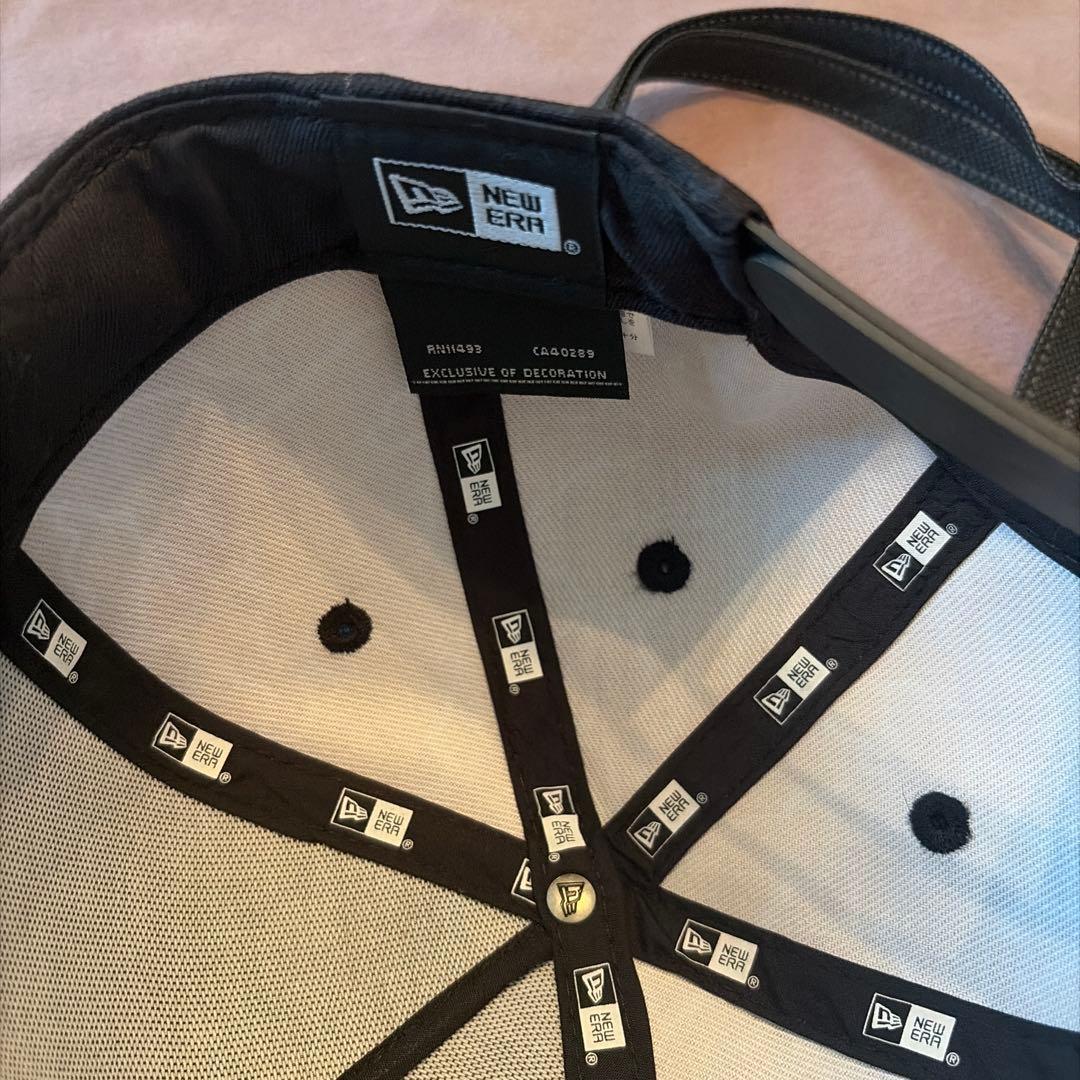 新品　送料無料　クシタニ ニューエラ コラボ キャップ ブラック　P-5103