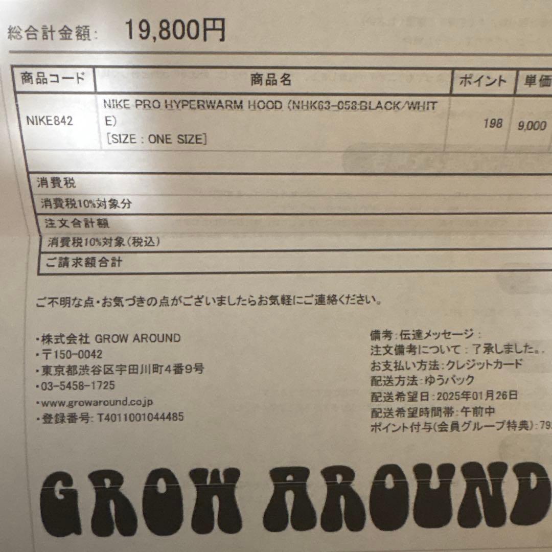 Nike Pro Therma-FIT Hood ナイキバラクラバ