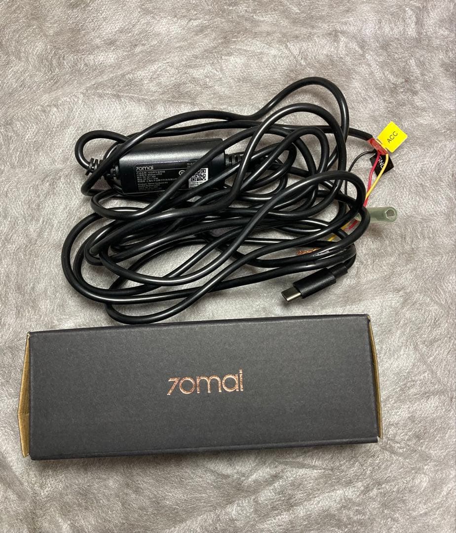 70mai Dash Cam Omni 128GB ＋別売ケーブル