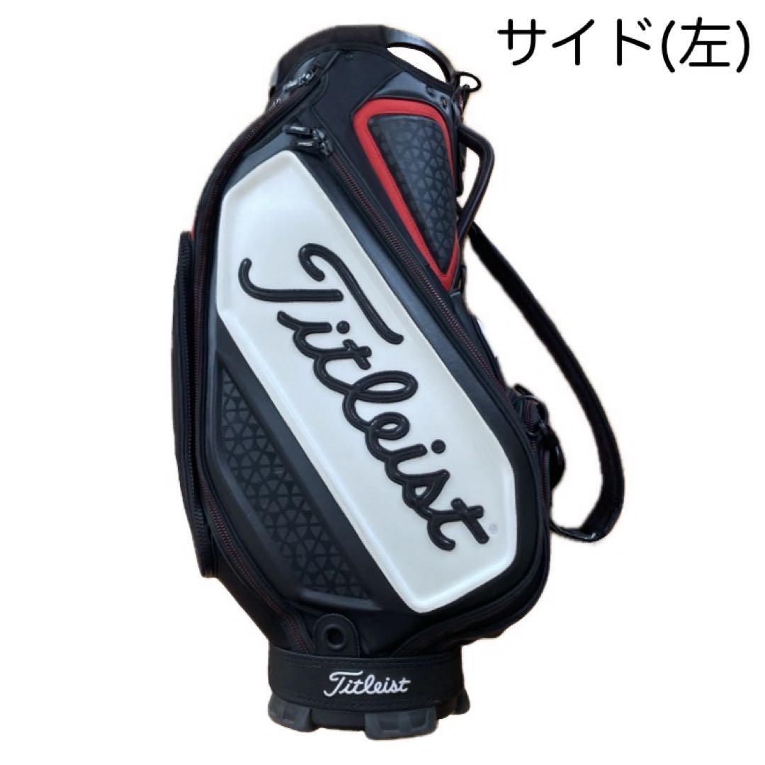 Titleist タイトリスト キャディバッグ ツアーモデル TB7SF9 黒赤