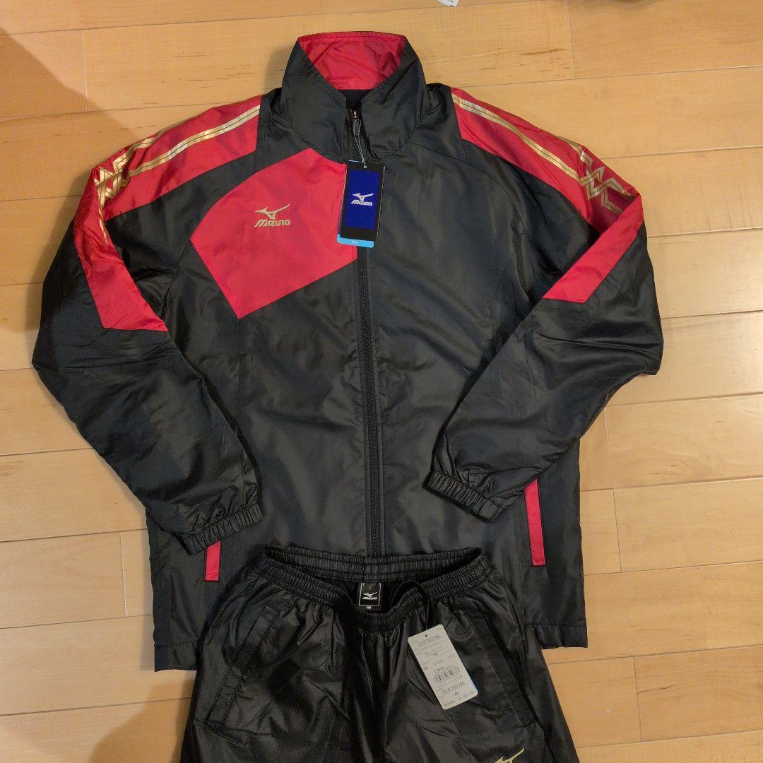 Mizuno ピステウェア ブラック×レッド 160