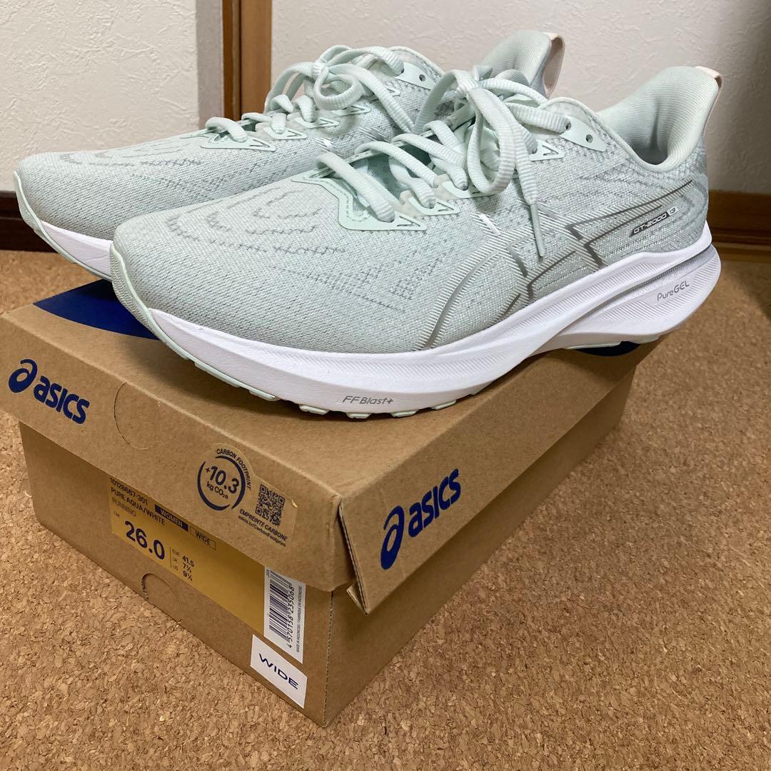 ASICS ランニングシューズ GT2000ワイド　レディース26cm