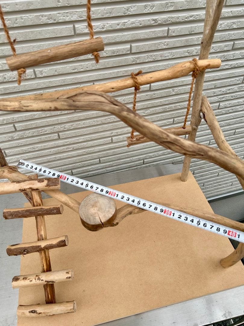 バードアスレチックジム　卓上止まり木【143】