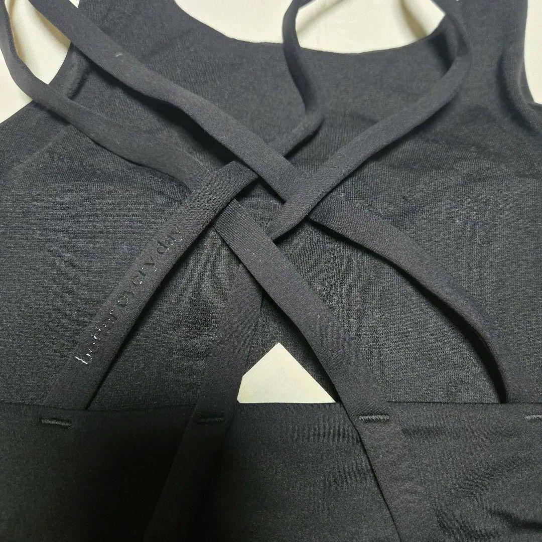 ルルレモン★ブラックドットパターン新品ブラトップ6&レギンス4