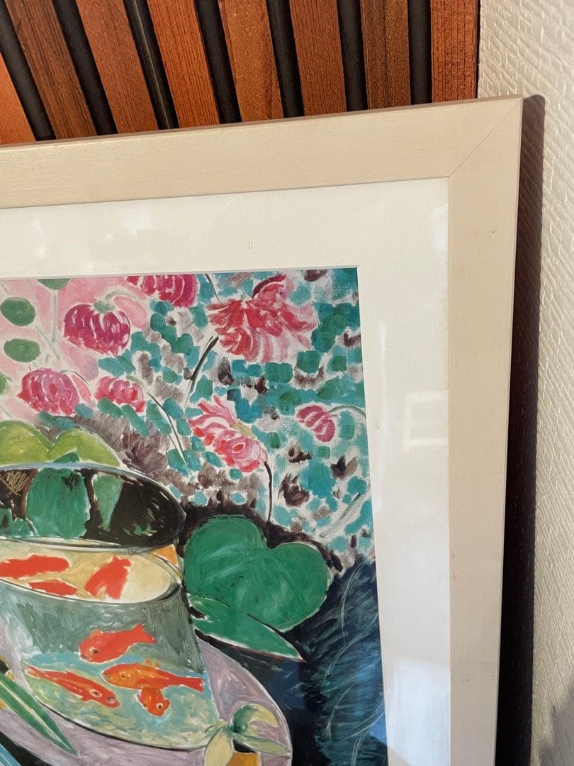 Matisse アンリ・マティス　金魚　額装付