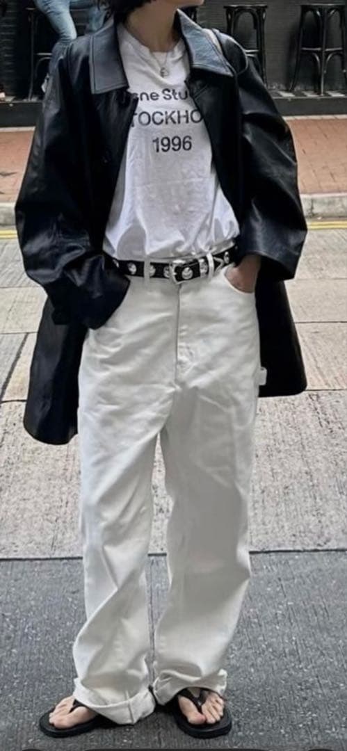 ok.soon faux leather half coat フリー試着のみ