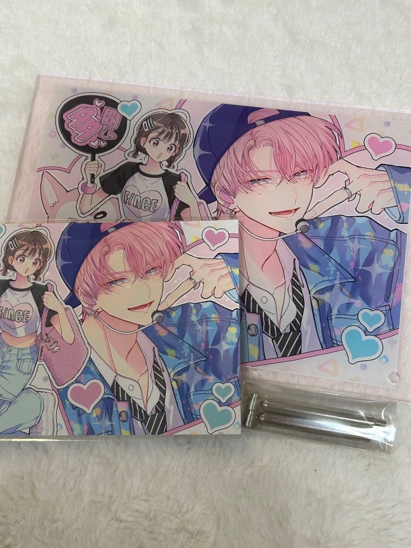 多聞くん今どっち！？ アクリルアートパネル ポストカード 福原多聞