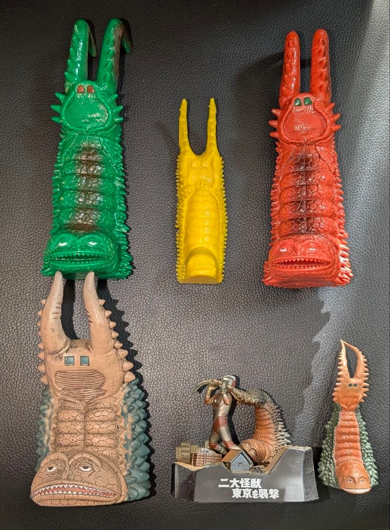 古代怪獣 ツインテール 硬質ソフビ 6セット 帰ってきたウルトラマン