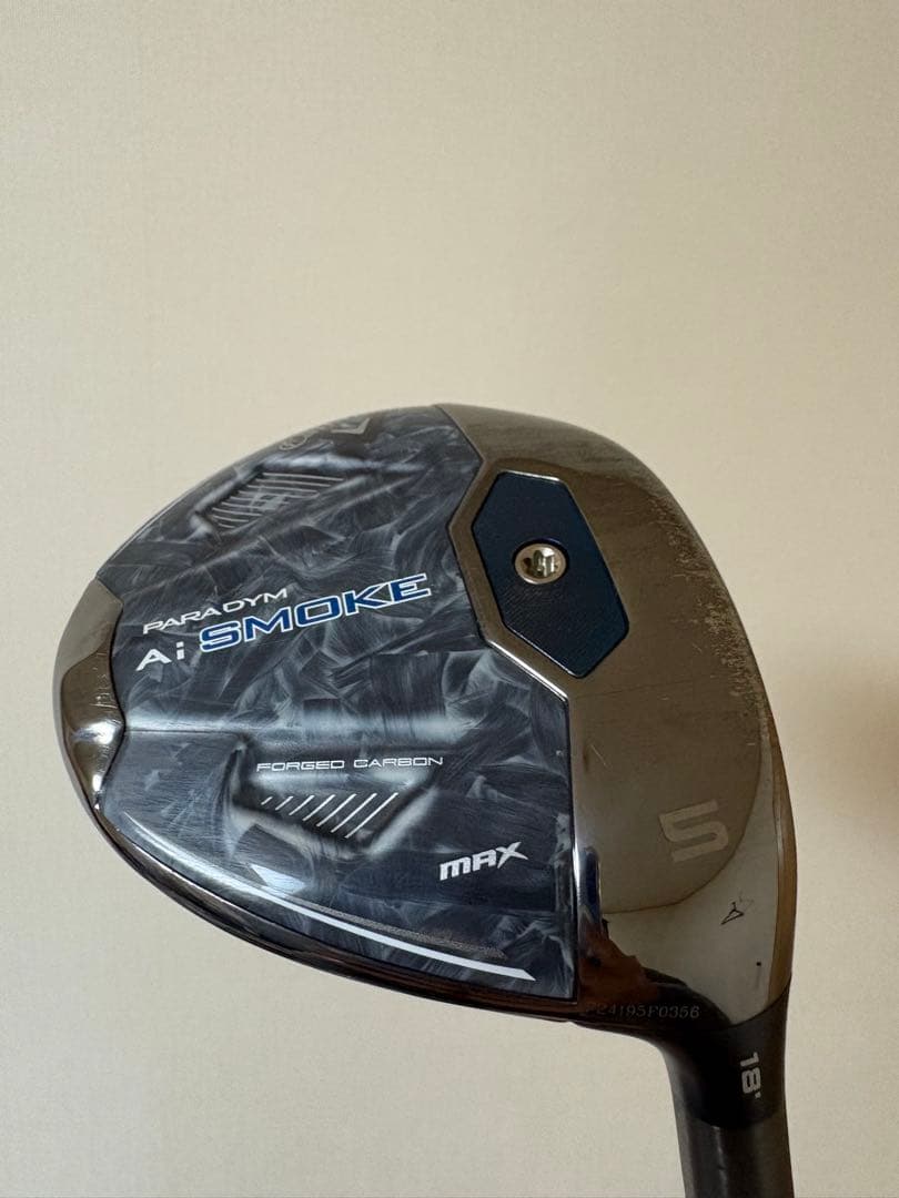 PARADYM A i SMOKE MAX 18度 フェアウェイウッド