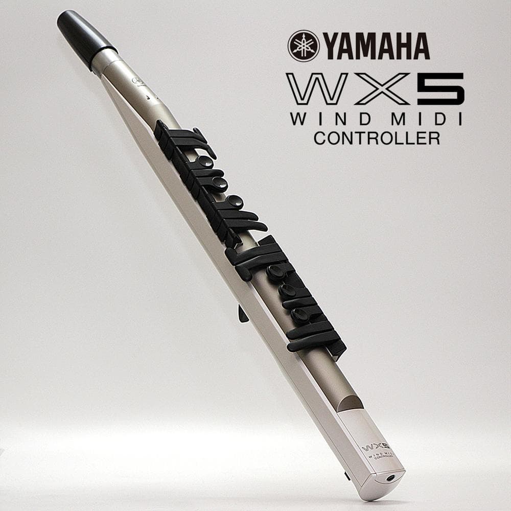 【白い】YAMAHA （ヤマハ）WX5W ウィンドMIDIコントローラー