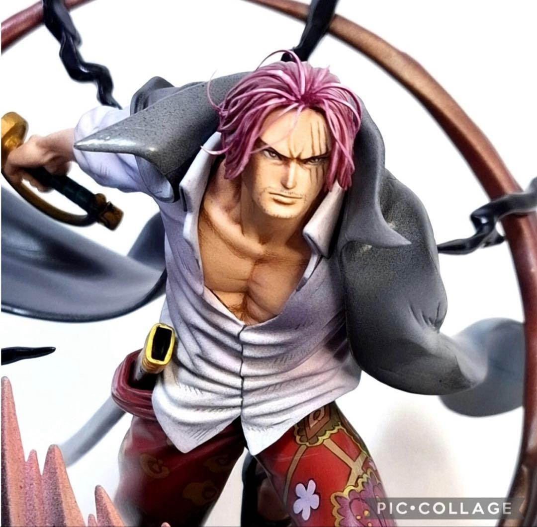 二次元 リペイント シャンクス 顔の描き直し 頭髪追加 塗装済み 完成品