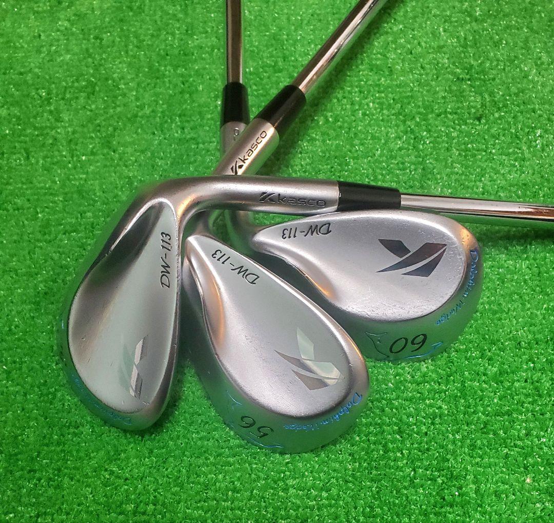 【美品】キャスコ ドルフィン ウェッジ 3本セットコーティング施工済