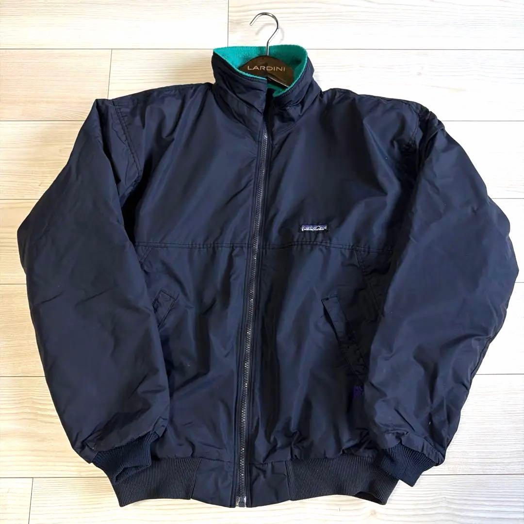B*B様 80s パタゴニア　極上　黒　グリーン　patagonia シェルドシ