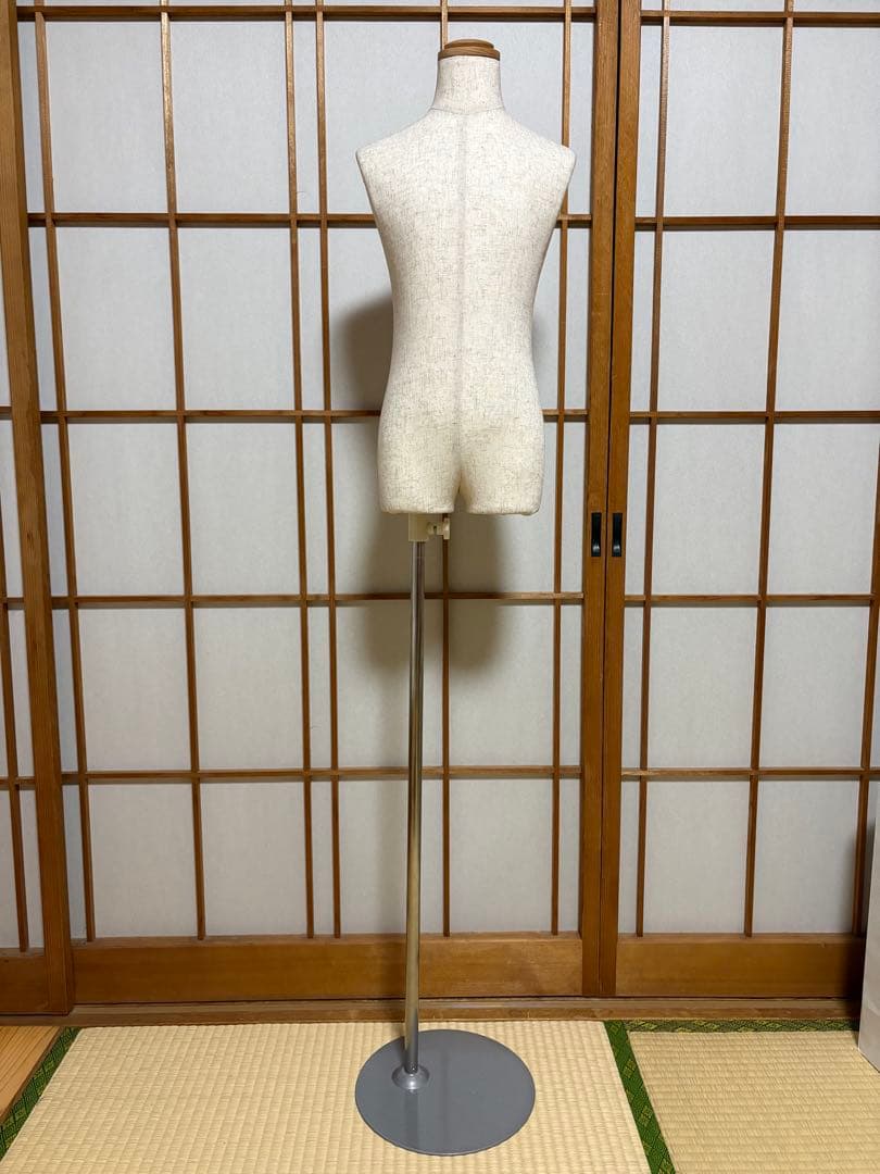 子供芯地張トルソー 身長120cm (7才) 子供マネキン 120cm 洋裁