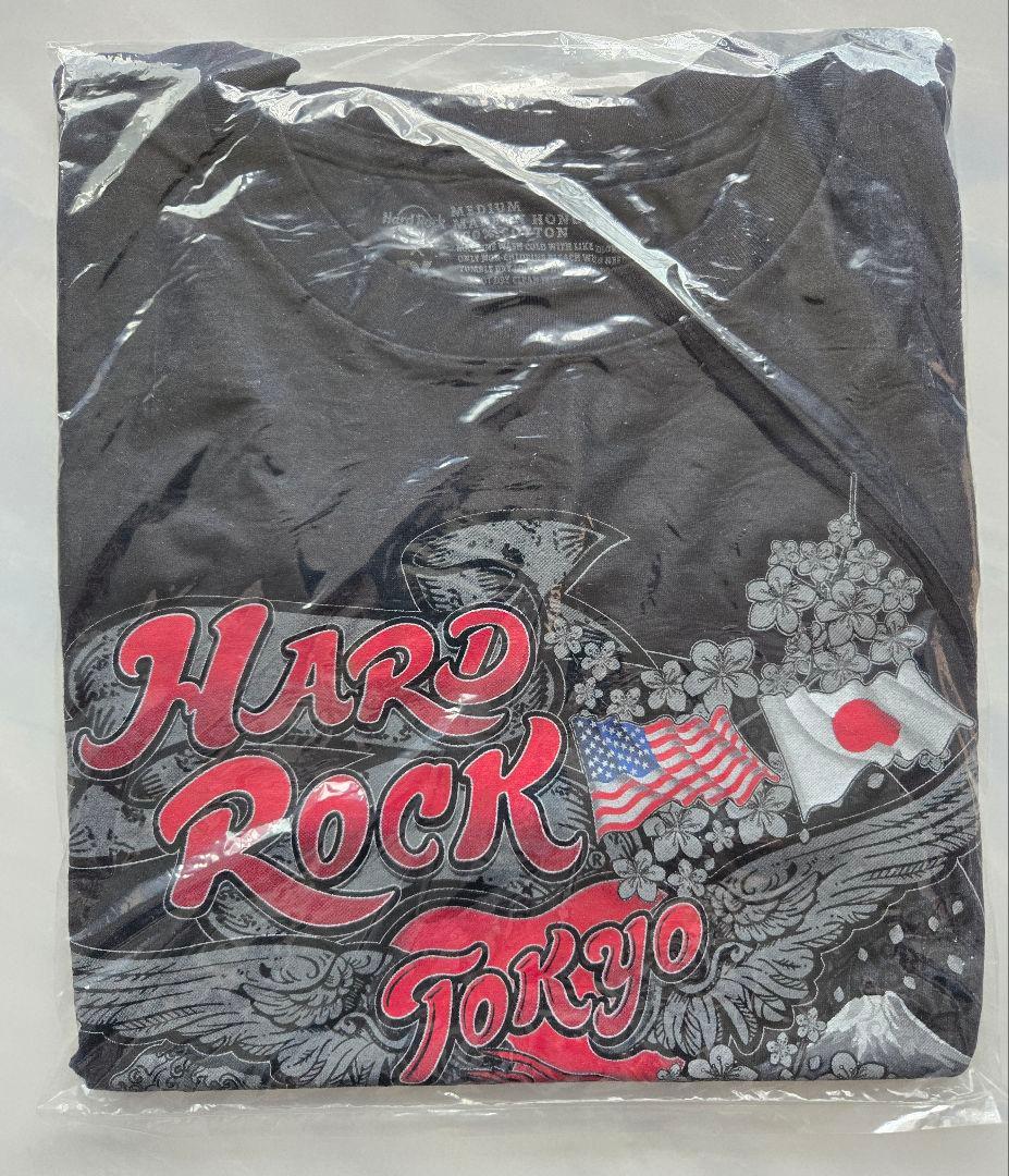 B'z Hard Rock Cafe Tシャツ ブラックMサイズ稲葉浩志松本孝弘