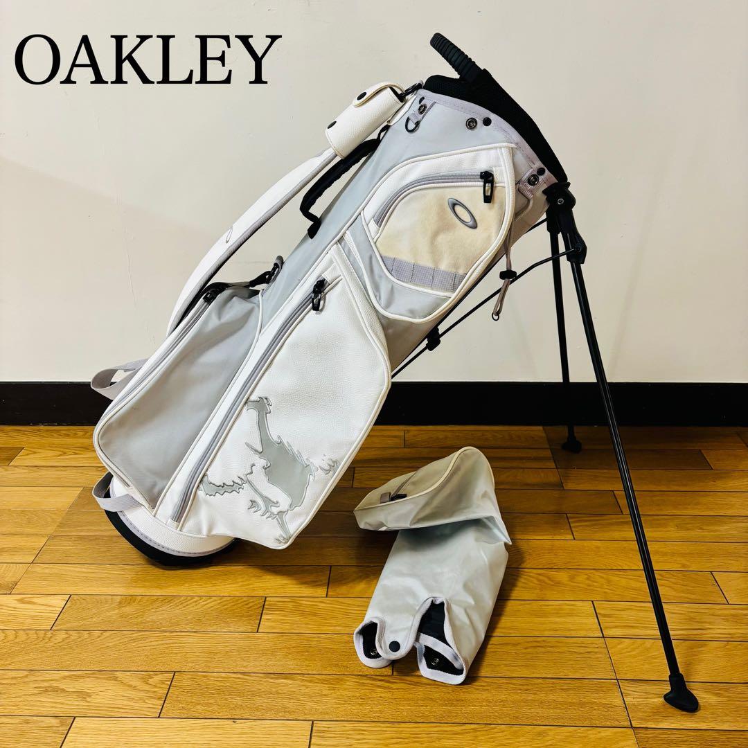 【希少品】オークリー OAKLEY キャディバッグ スタンド式　ゴルフ　送料込み