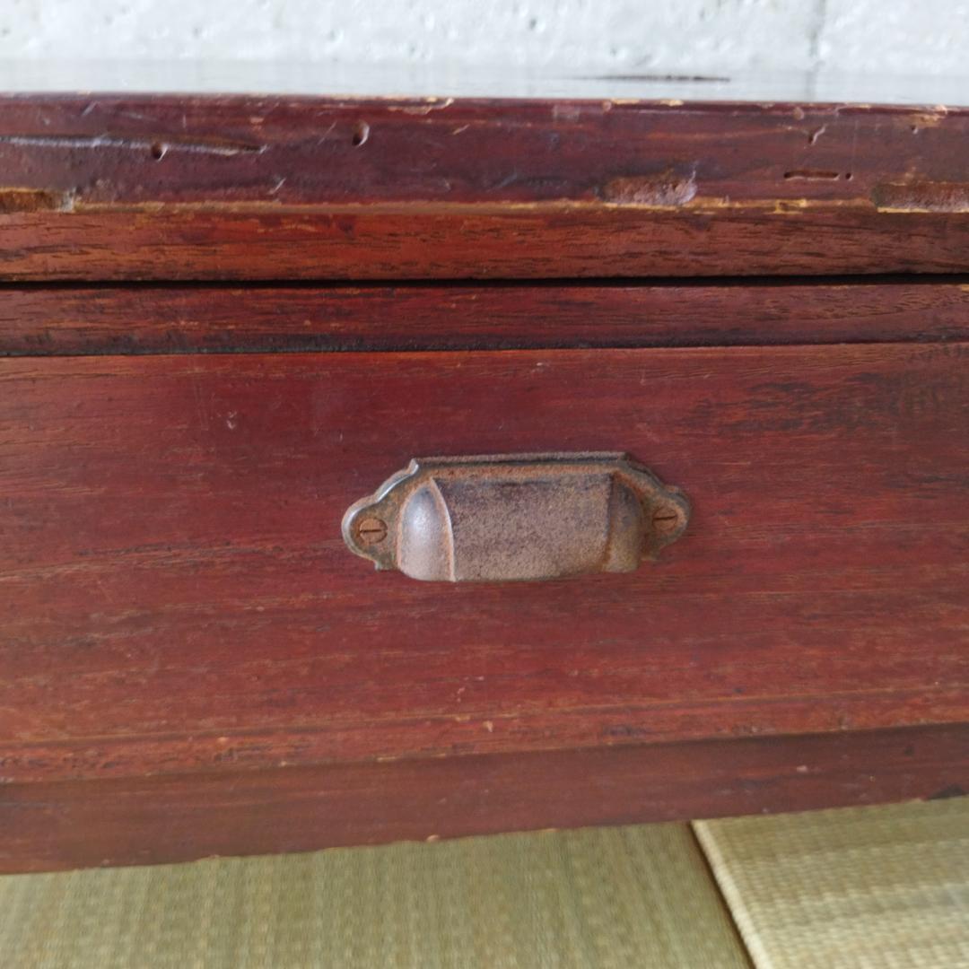 昭和レトロ 英国風木製文机 ローテーブル 座卓 ワークデスク 古家具 書斎机