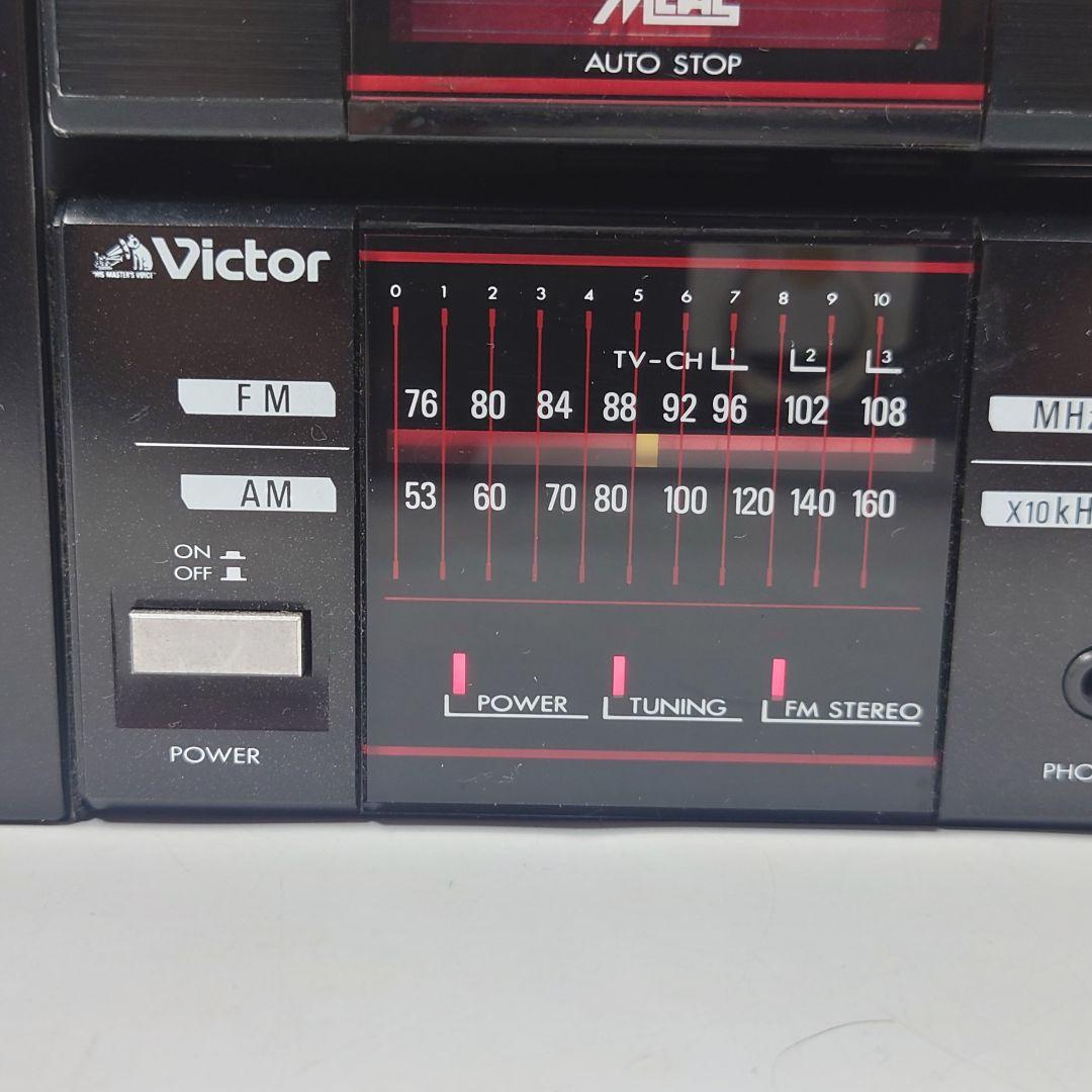 【ジャンク】 Victor ラジカセ ポータブルコンポ PC-R100 ビクター