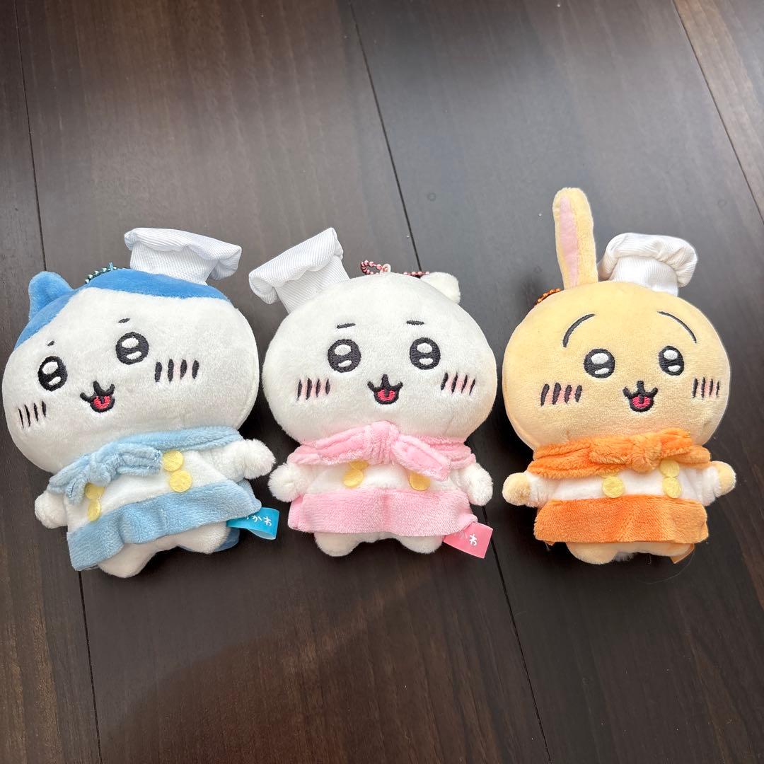 ちいかわ カフェのコックさんマスコットキーホルダー