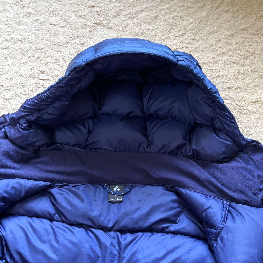 mont-bell ライトアルパインダウン パーカ 00s 90s M 紺 短丈