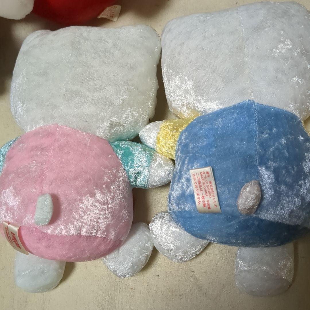 キティちゃんダニエルくんぬいぐるみセット　少し汚れあり