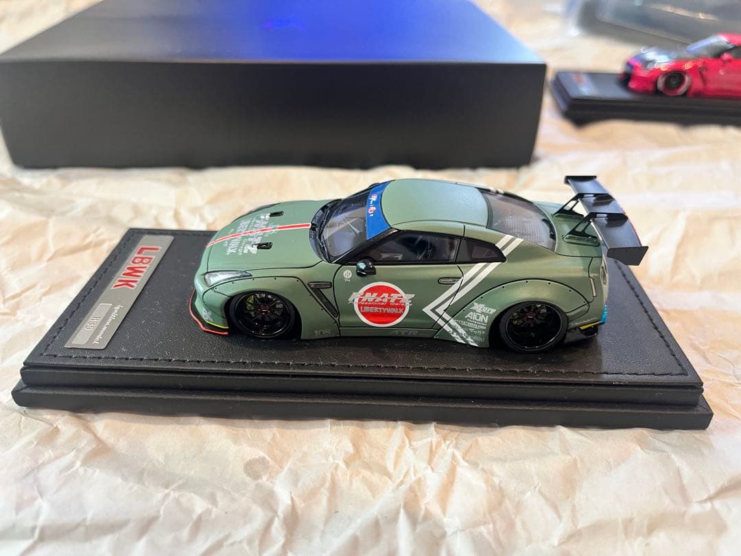 1/43LBWK ZeroFighter R35東京オートサロン2015人形付き