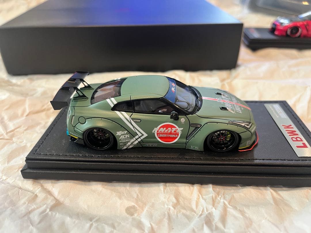 1/43LBWK ZeroFighter R35東京オートサロン2015人形付き